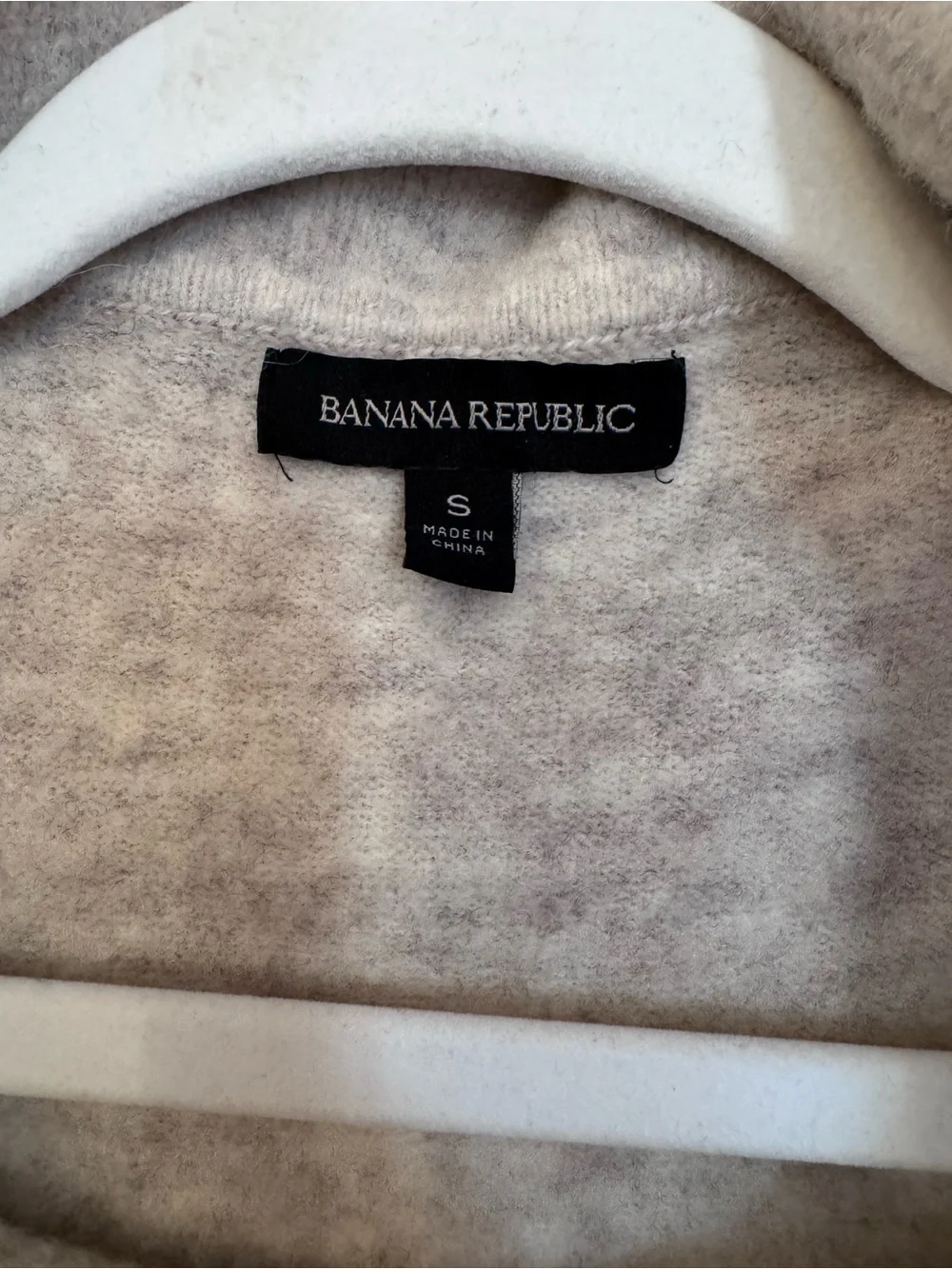 Banana Republic Oatmeal Cowl Neck Sweater
